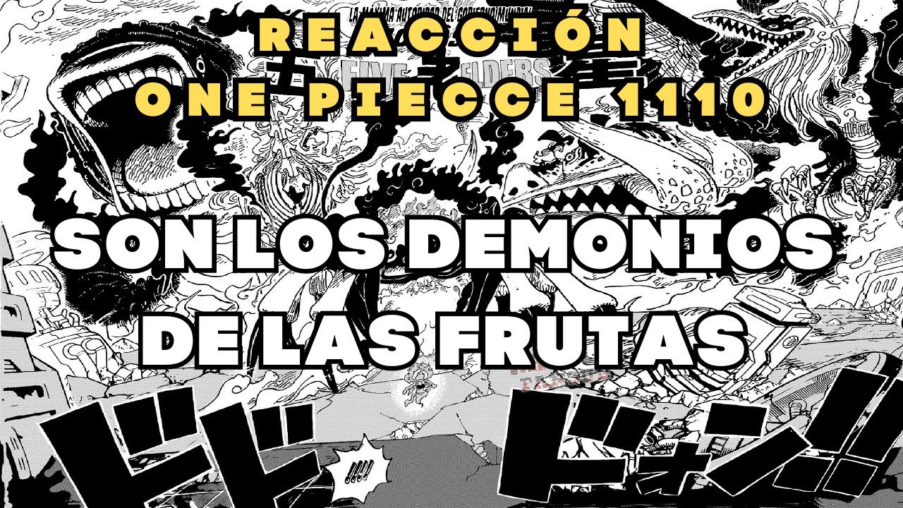 La Verdadera Forma del Gorosei. Reacción Manga de One Piece Capítulo 1110