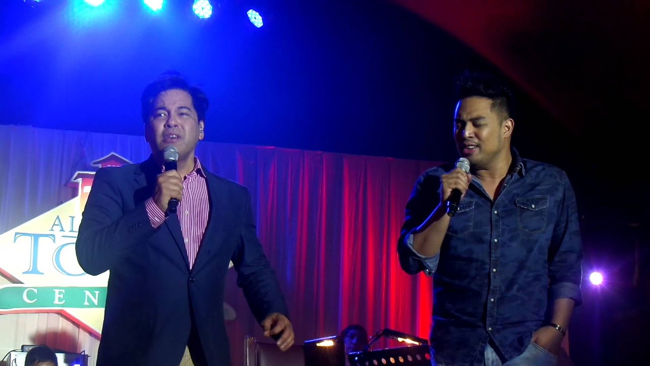 martin nievera with jed madela ( at martin's show ) - you are my song