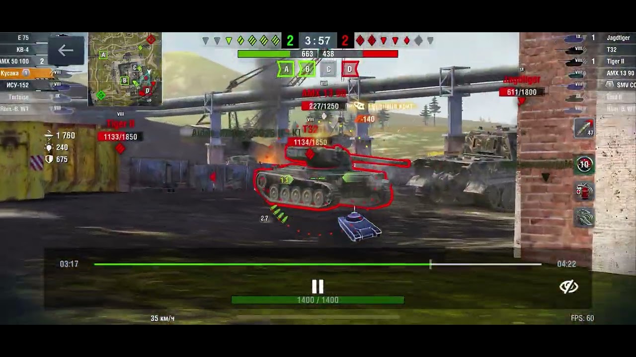 World of tank Blitz Arı gibi sokmak buna denir 