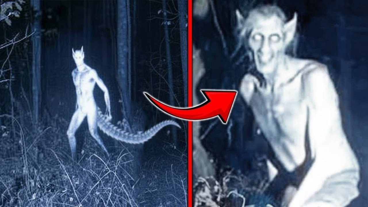 That Was Really Filmed On Camera! Terrifying Creatures Caught On Camera
