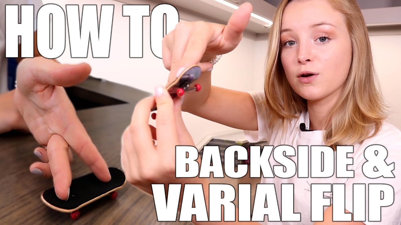 How to Fingerboard Episode #7: Varial & BS Kickflip