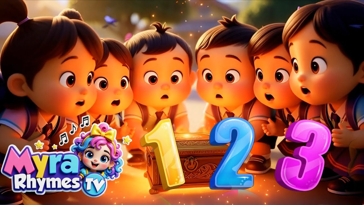 Golu aur Molu ki Anokhi Duniya 🧒🎶 | Magic Box Cartoon Song | Hindi Kids Rhymes Story 1,2,3,4 Numbers