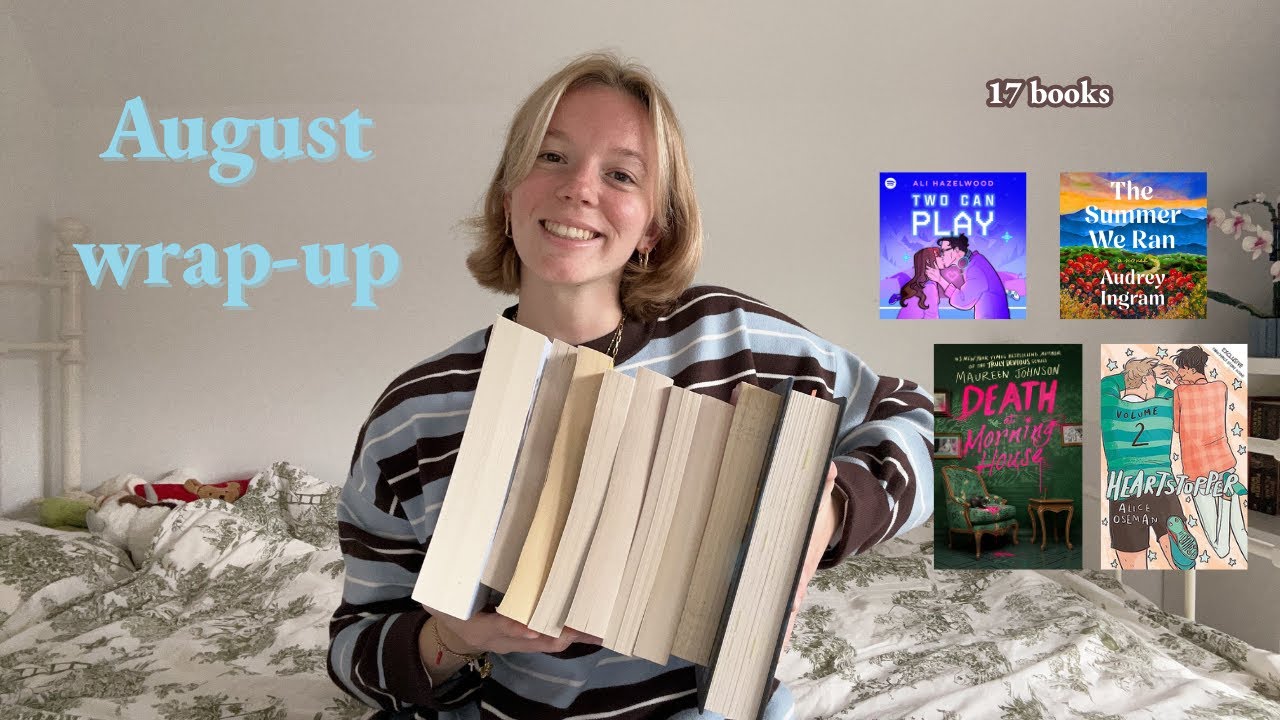 Talking about 17 books I read in August - Wrap-up