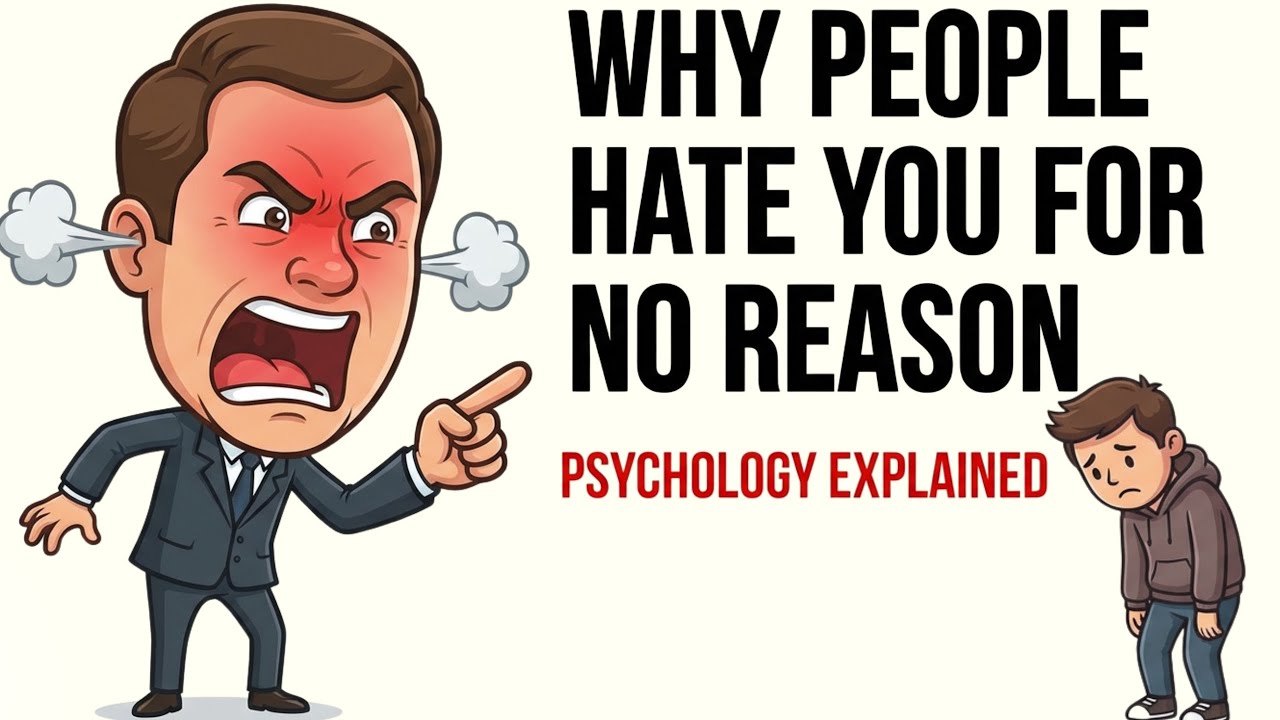 6 Reasons Why People Hate You For No Reason ( It's NOT What You Think)