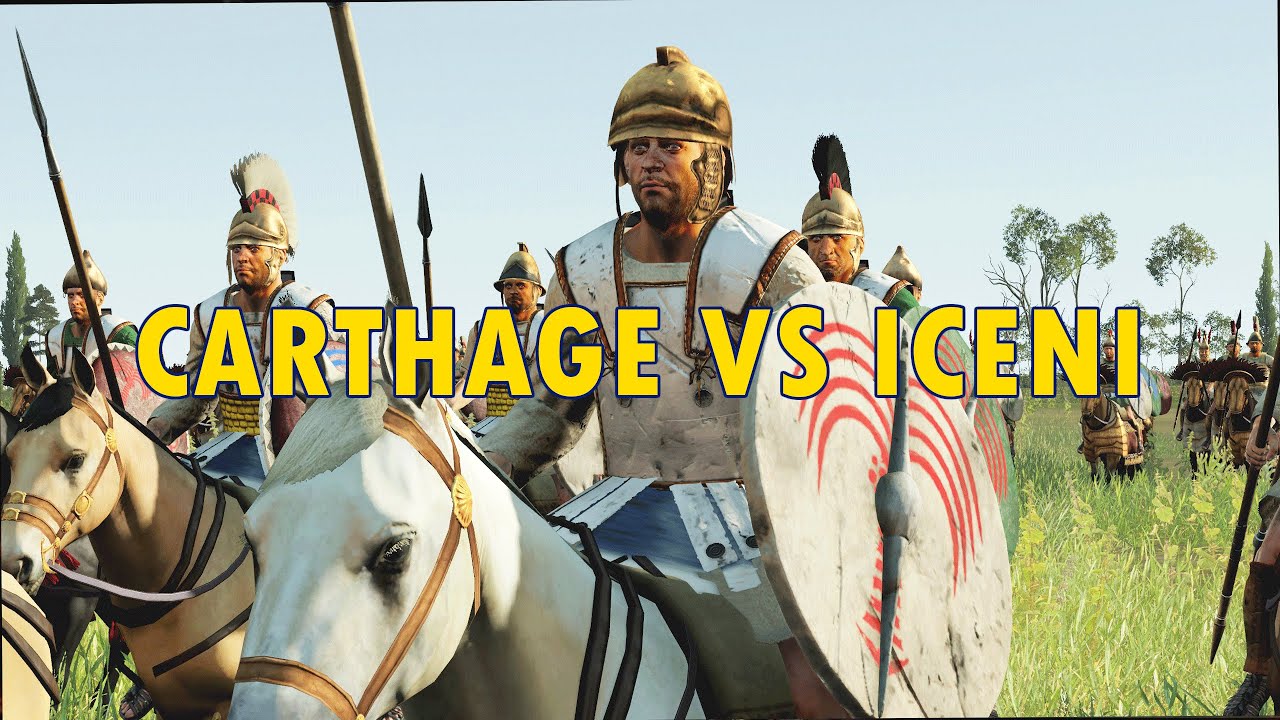 Carthage vs Iceni - Multiplayer Battle -  Total War Rome 2