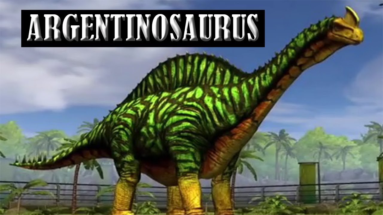 ARGENTINOSAURUS MAX LEVEL 40 - Jurassic World The Game
