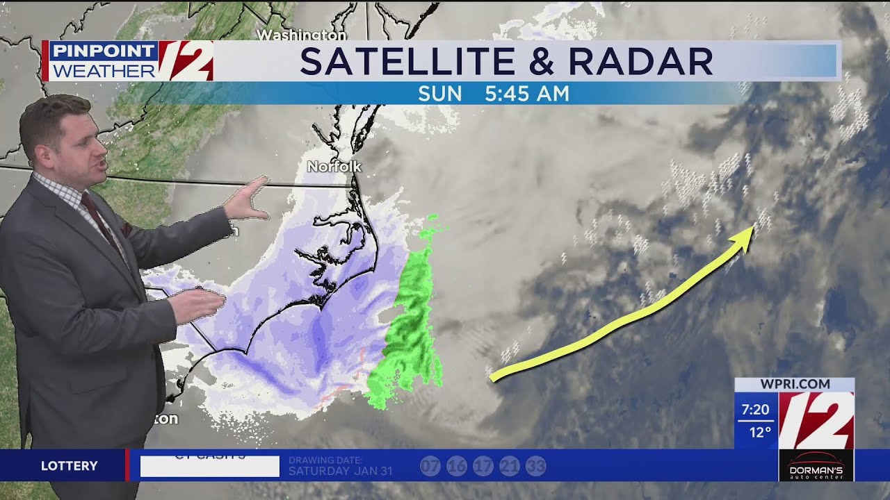 WPRI 12 Weather Forecast 2/1/26: Cold with Flurries and Gusty Winds Today