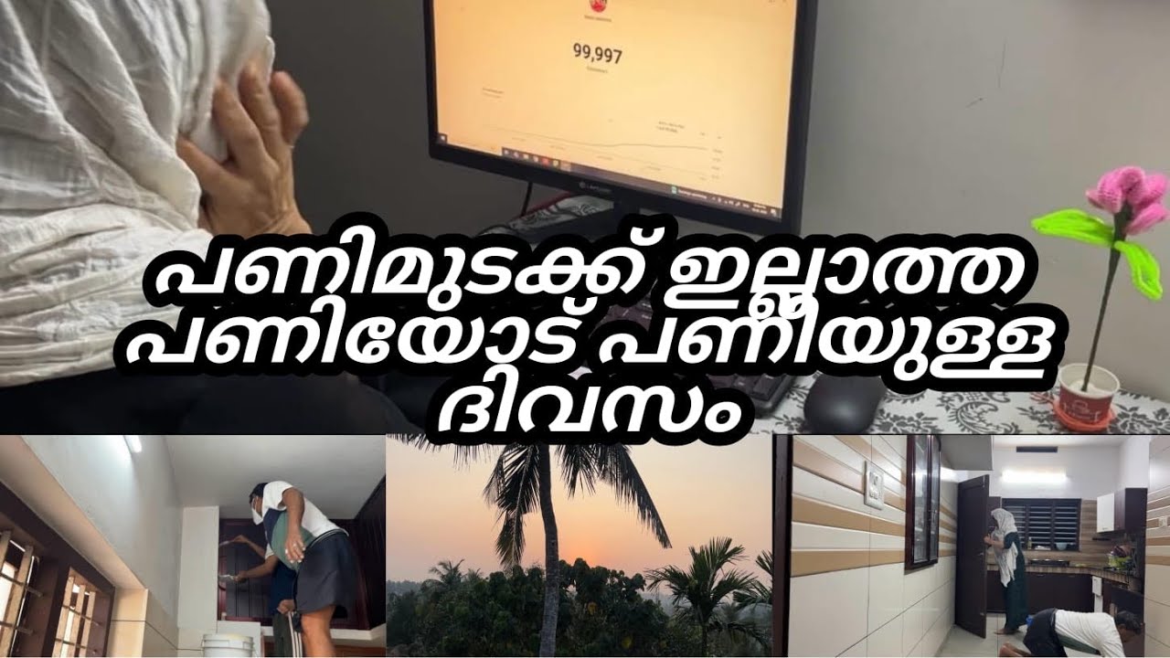 ഞായറും ലീവില്ല പണിമുടക്കും ലീവില്ല 😌🤩#Deepcleaning 