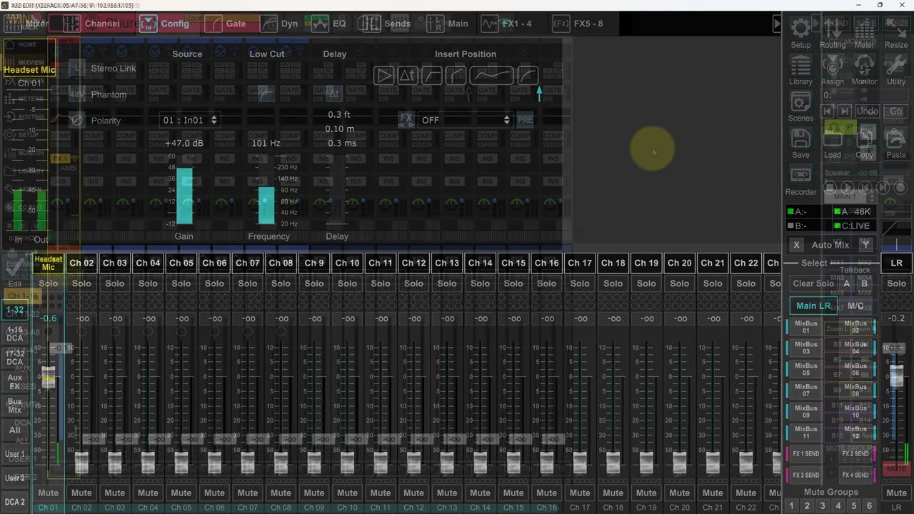 Using The X/M32 Mixers As A Stage Box In Four Easy Steps