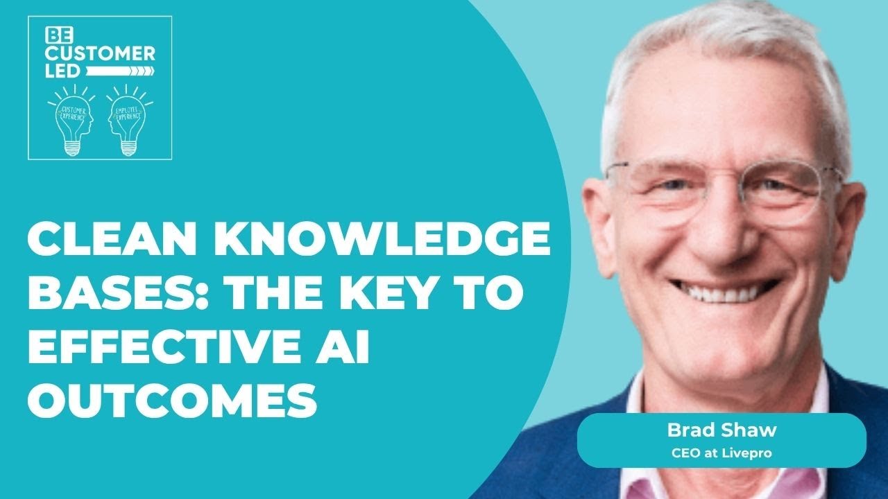 Brad Shaw on Clean Knowledge Bases: The Key to Effective AI Outcomes