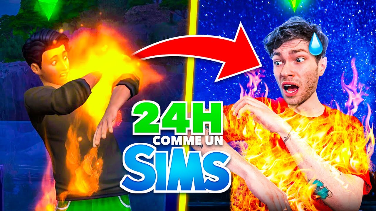 VIVRE COMME UN SIMS PENDANT 24H !