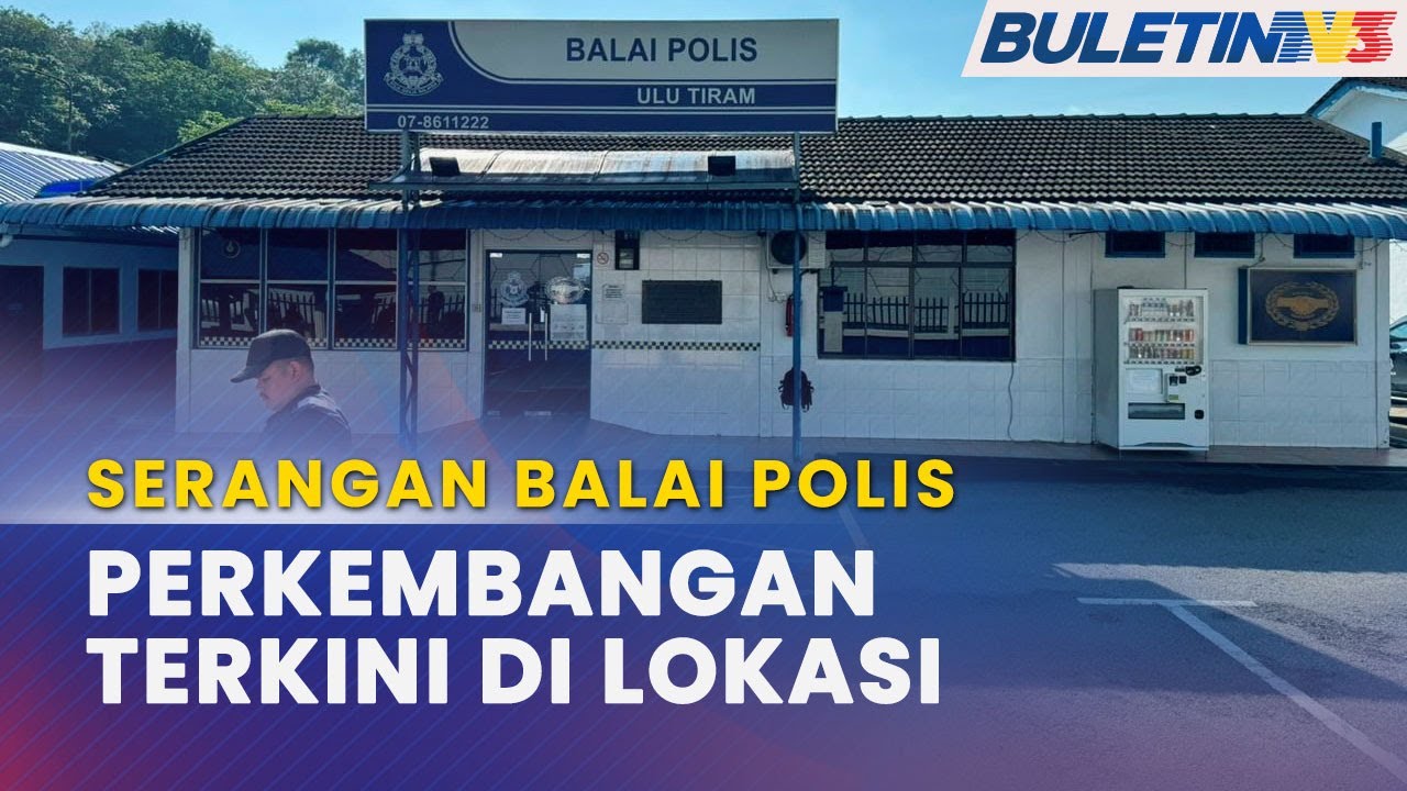 SERANGAN BALAI POLIS | Lelaki Bertopeng Ceroboh Balai Polis Ulu Tiram