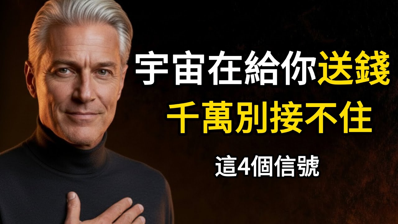 宇宙送錢信號千萬別接不住，4 個真實跡象，中了 2 個就開始變富！