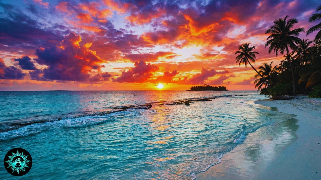 REAL Healing Nature Music for Soothing Relaxation and Mind Calming | Ocean Waves and Wind Chimes