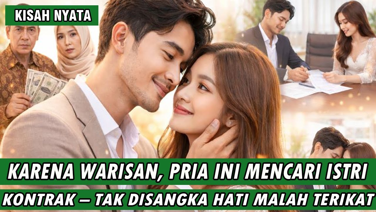 HARUS NIKAH KONTRAK 1 TAHUN UNTUK WARISAN !! PRIA INI TAK SANGKA JATUH CINTA BENERAN