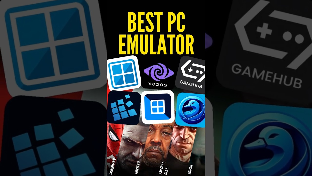 Top 5 PC Emulators for Android in 2025 Revealed #shorts