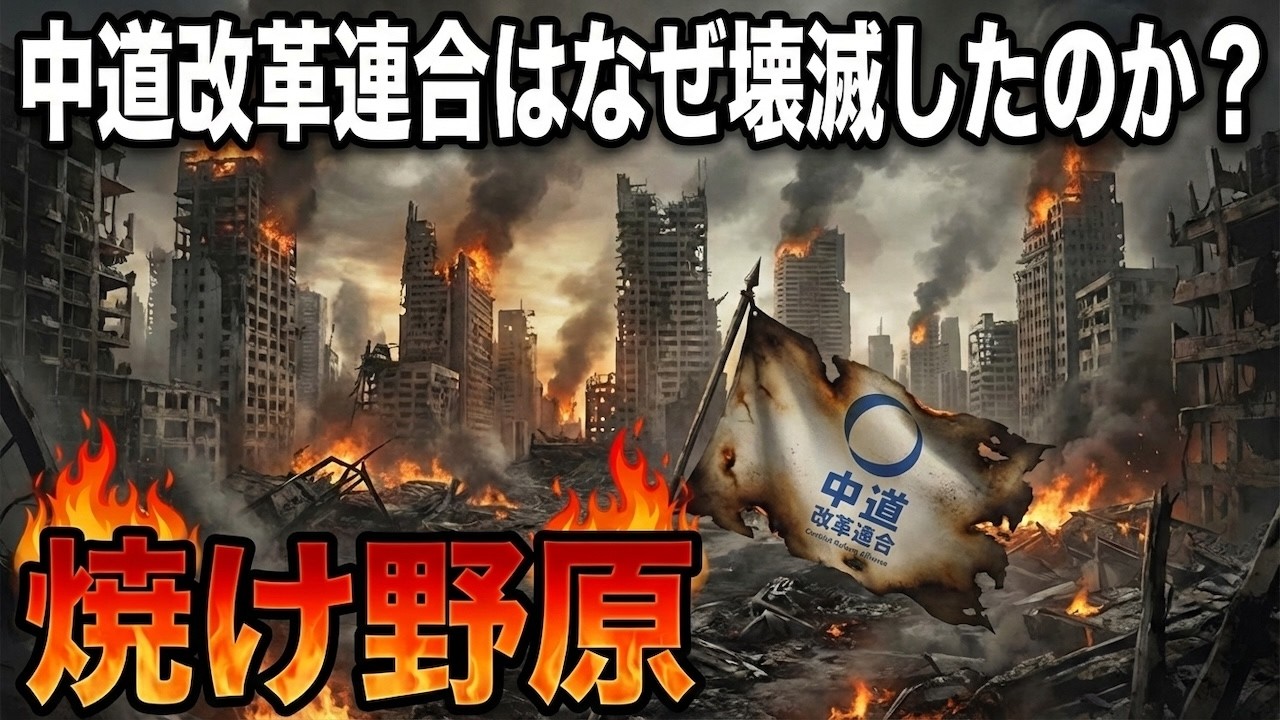 【得票率30%で議席2%】中道改革連合はなぜ壊滅したのか？小選挙区制が生んだ衆院選2026の構造的歪み