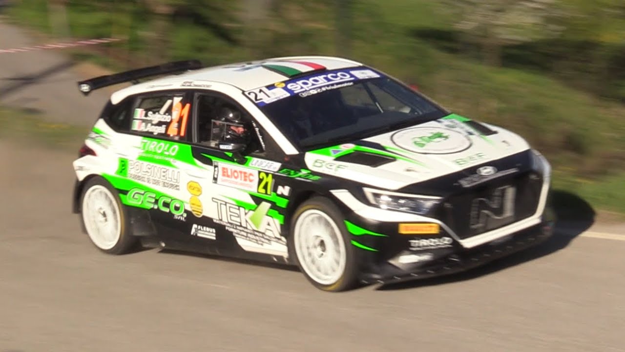 Hyundai i20 N Rally2 PURE SOUND 1.6 L 4 Cylinder in Action- FlyBys, Hard Braking, Max Push & More!!!