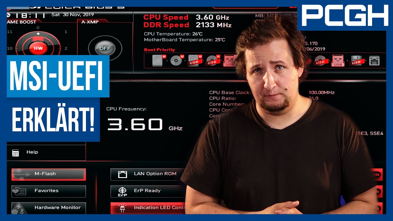 MSI Click BIOS 5 deutsch: UEFI/BIOS Update richtig einstellen | Tuning AM4 Ryzen 3000 / 5000