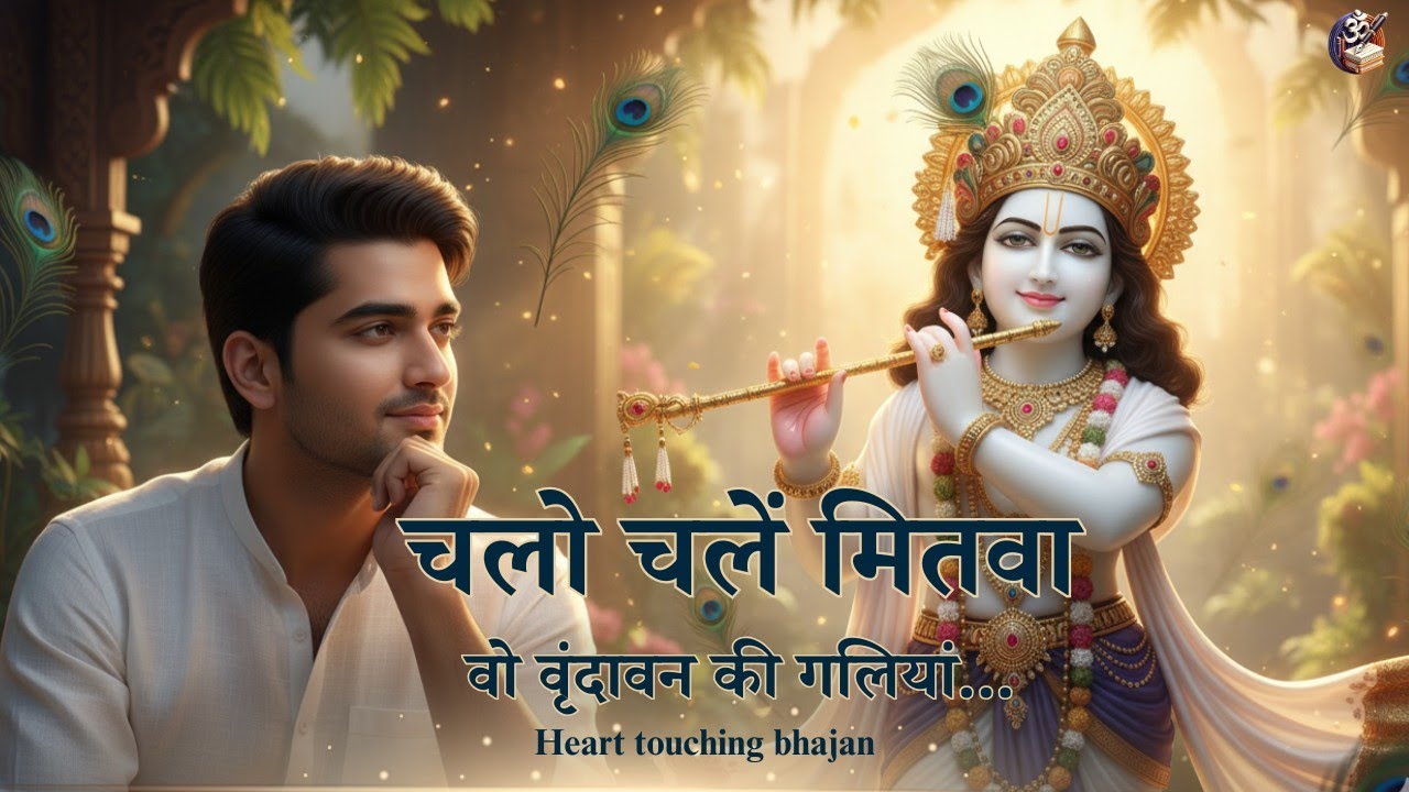 चलो चलें मितवा - Chalo Chale Mitwa | Soulful Krishna Bhajan | Vrindavan Ki Galiyan | JSRkalam 