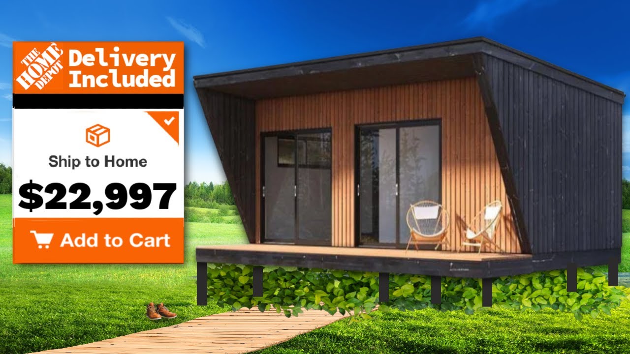 TINY Homes в Home Depot до 30 тыс.