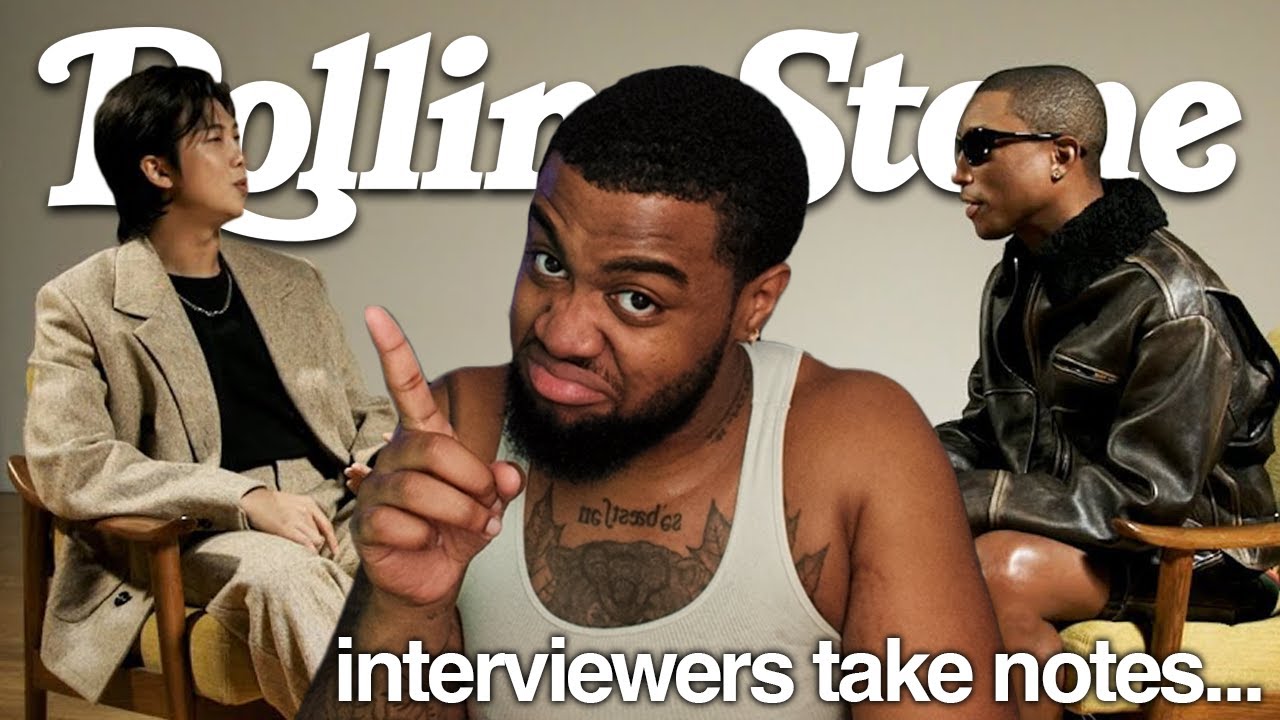 BTS' RM and Pharrell is The BEST Interview You Will Ever See IN YOUR LIFE!