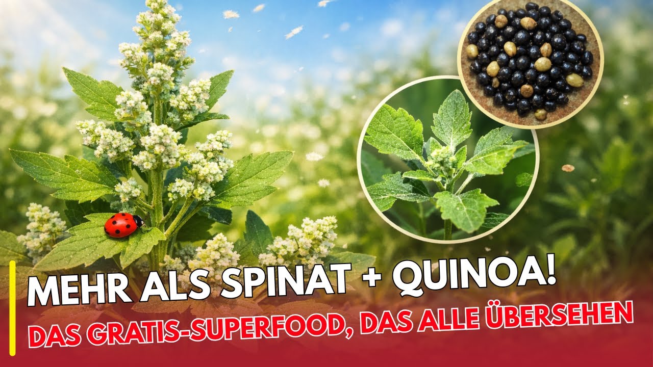 Mehr Protein als Spinat – diese kostenlose Pflanze wächst in jedem Garten | EHRLICH ESSEN