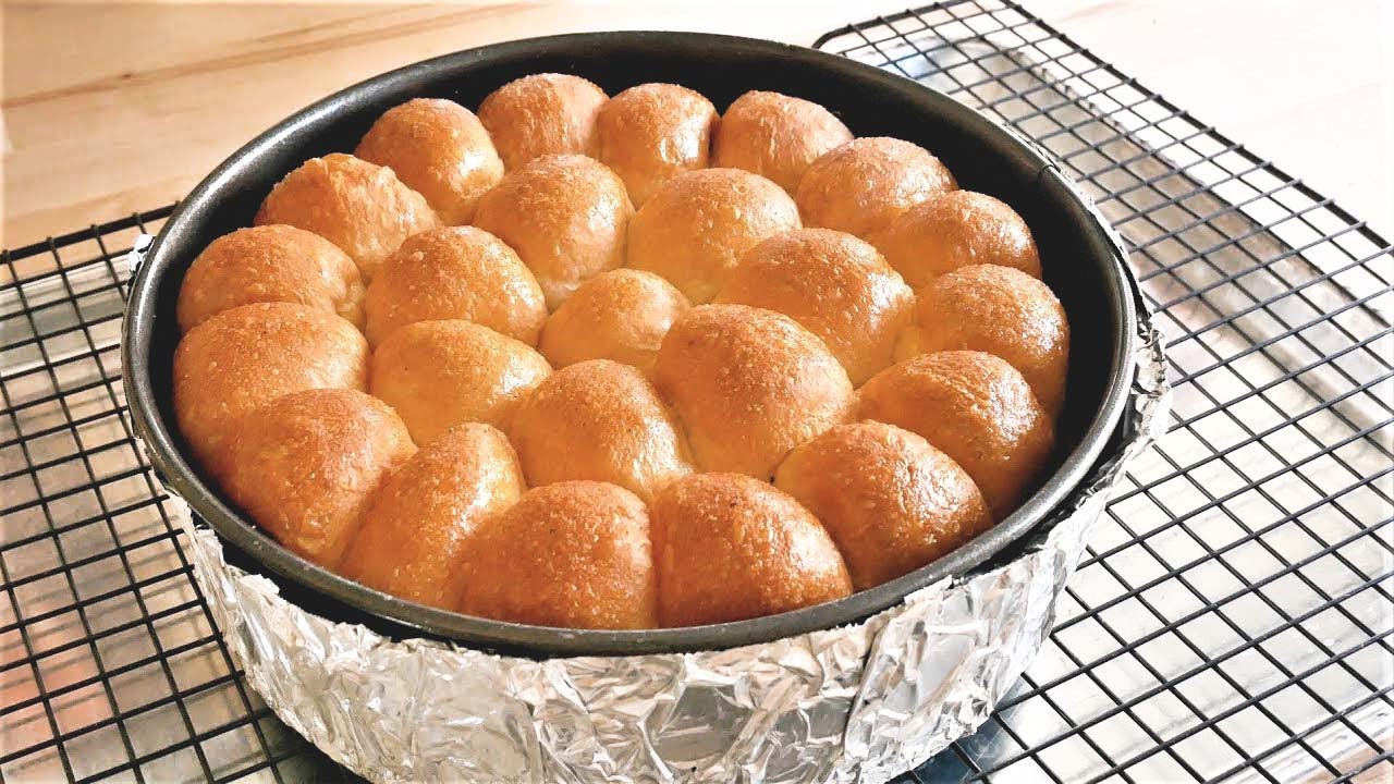 【ASMR】Crunchy Caramel Monkey Bread【カリカリキャラメルモンキーブレッド】