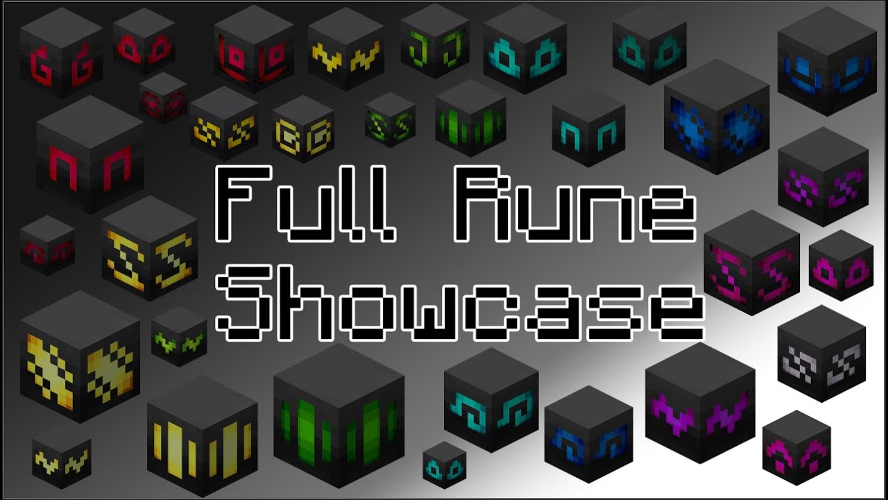 Full T3 Rune Showcase (Hypixel Skyblock)