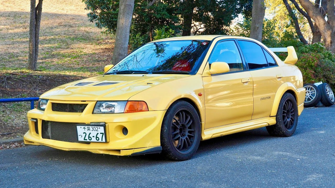 1998 Mitsubishi Lancer GSR Evolution 5 Yellow (Canada Import) Japan Auction Purchase Review