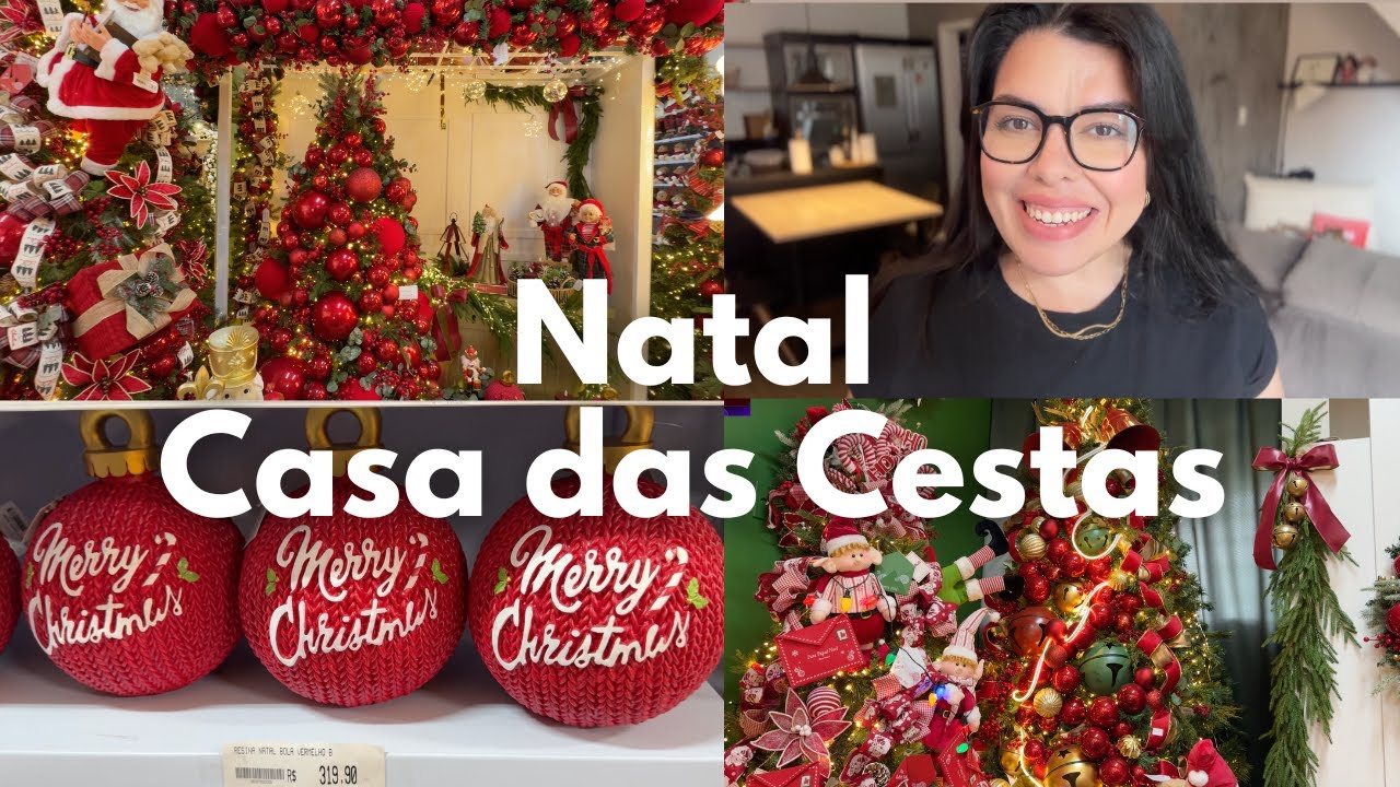 a Casa das Cestas me surpreendeu! 🎅🏼 decoração de NATAL 2025 completa ✨