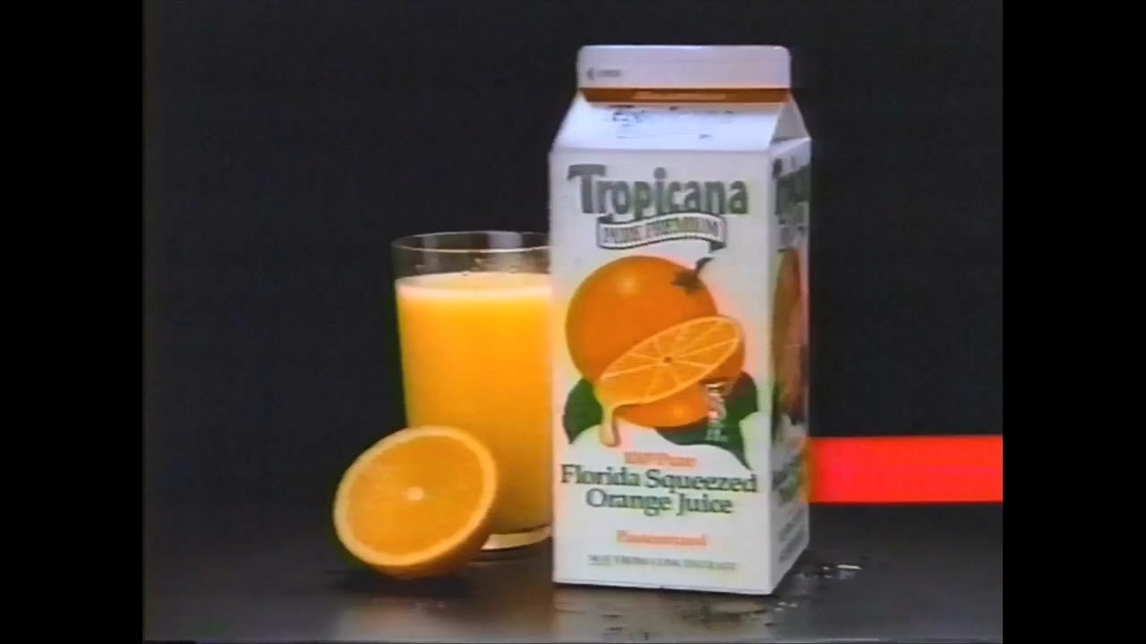 Tropicana Orange Juice ad from 1985/86?