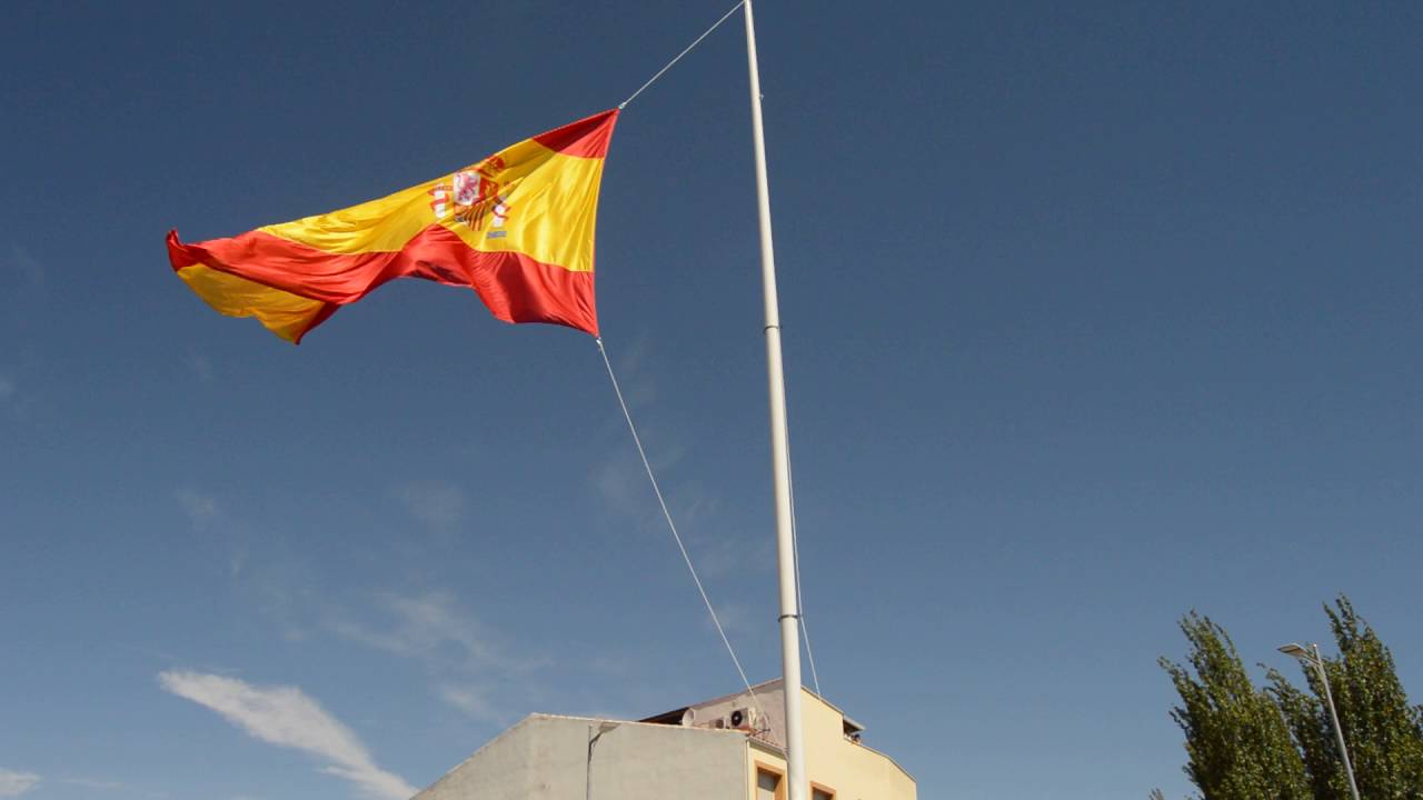 Izada de la Bandera de España Feria Tomelloso 2016