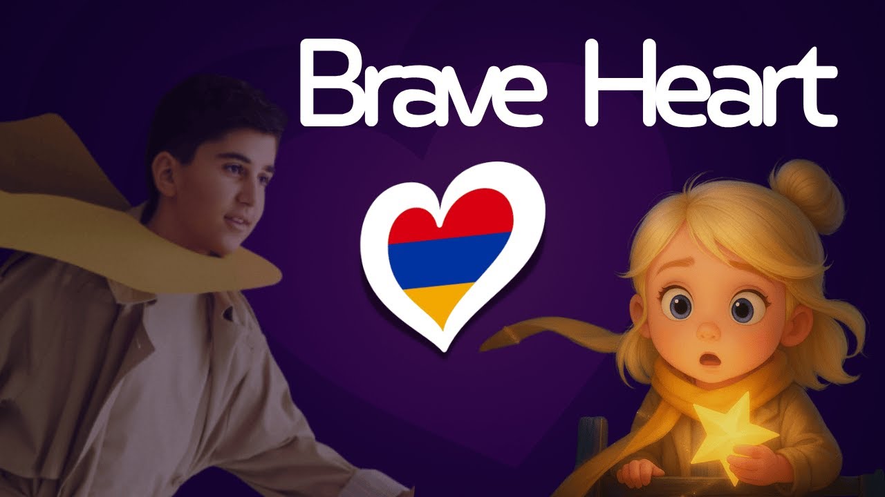 Libi – Brave Heart  | English Cover of Albert | JESC 2025 Armenia 🇦🇲
