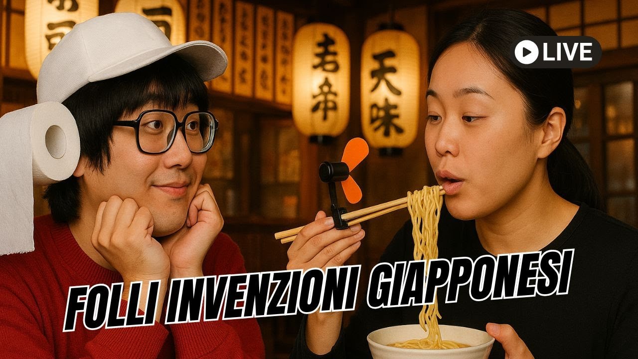 Folli invenzioni giapponesi: dal cappello-rotolo al drone-ombrello!