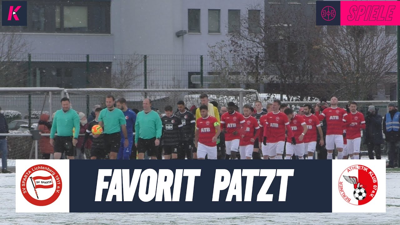 Überraschung im Berlin-Pokal! BAK verliert klar in Lichtenberg | Sparta Lichtenberg - Berliner AK