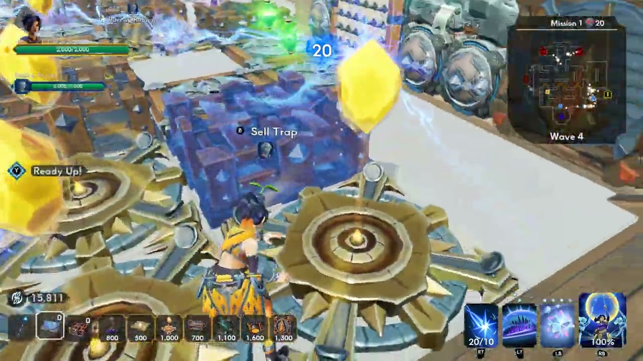 Orcs Must Die! Deathtrap Difficulty 20 Endurance Unrestricted Section v.2 co-op (Wren)