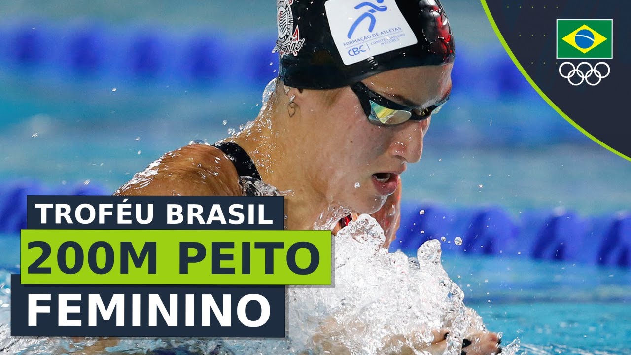 Troféu Brasil de Natação 2023 - Gabrielle Assis vence os 200m peito feminino