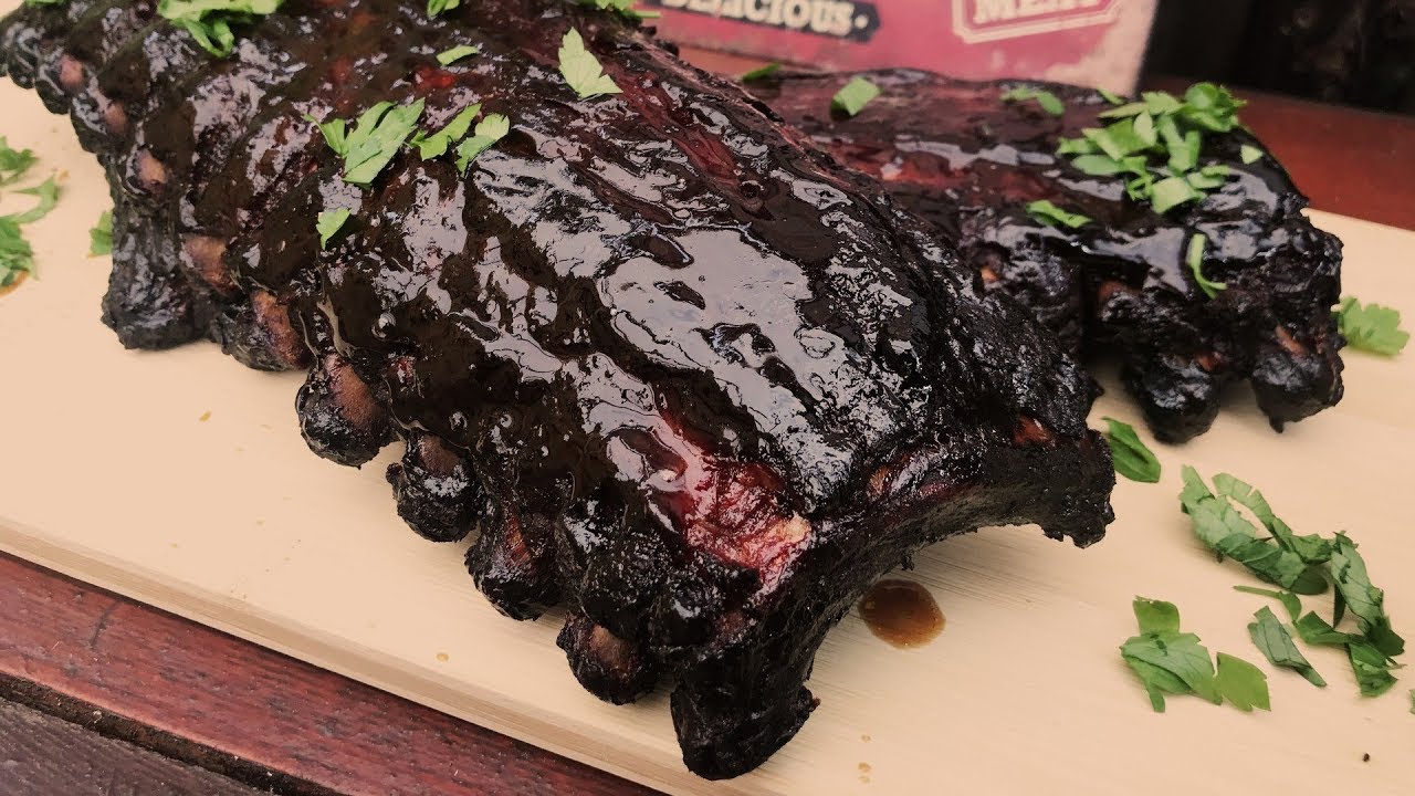 Whiskey cola spareribs