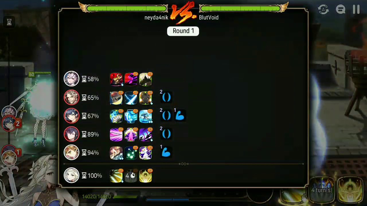 Epic7. Gw vs top4 Euro. Melissa destroys
