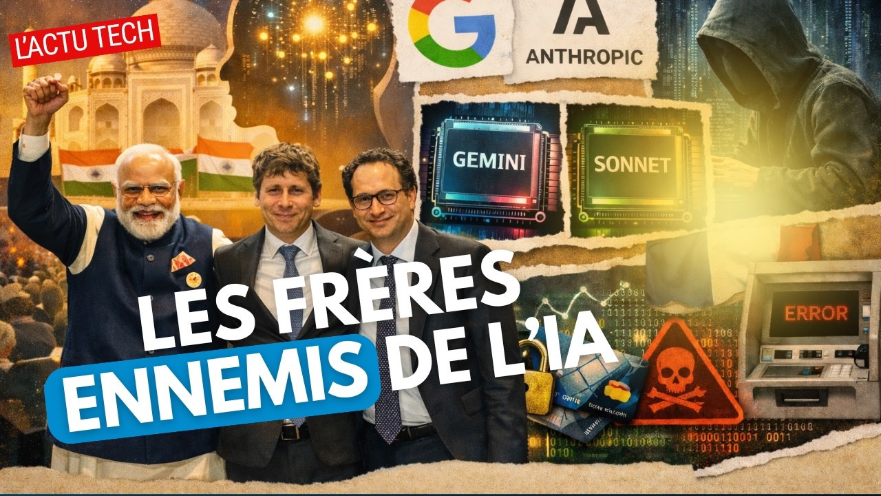 L'actu tech du 21/02 - Appel à la régulation au sommet de l’IA