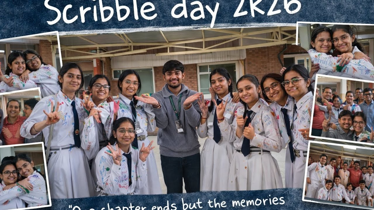 Scribbling Day at My School | A Teacher’s POV | School Memories |Scribble day 2k26 | Mr.Hager
