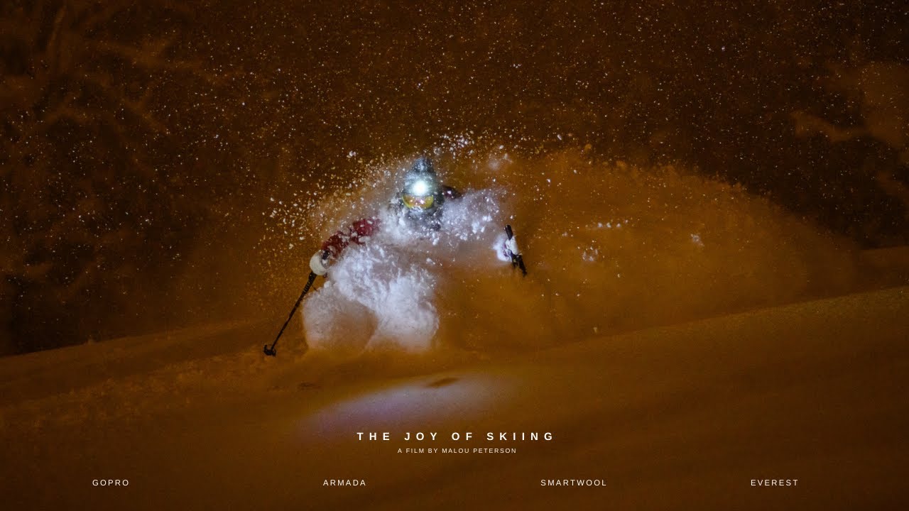 The joy of skiing - a collection of moments from time spent in the mountains