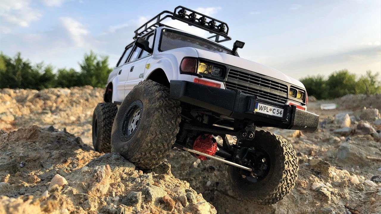 1/16 Scale RC Crawler : WPL C54-1 New Paint? New Off-Road Trail!