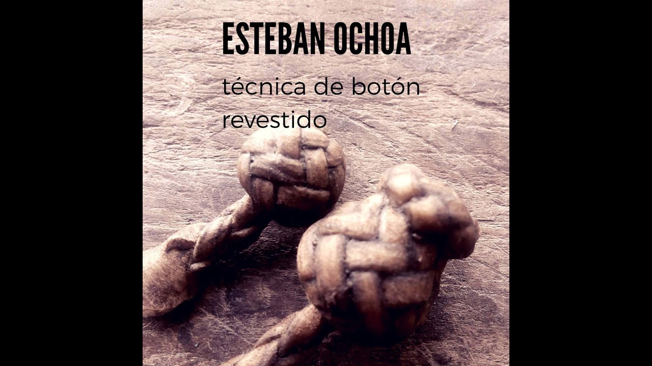 Técnica de botón revestido.