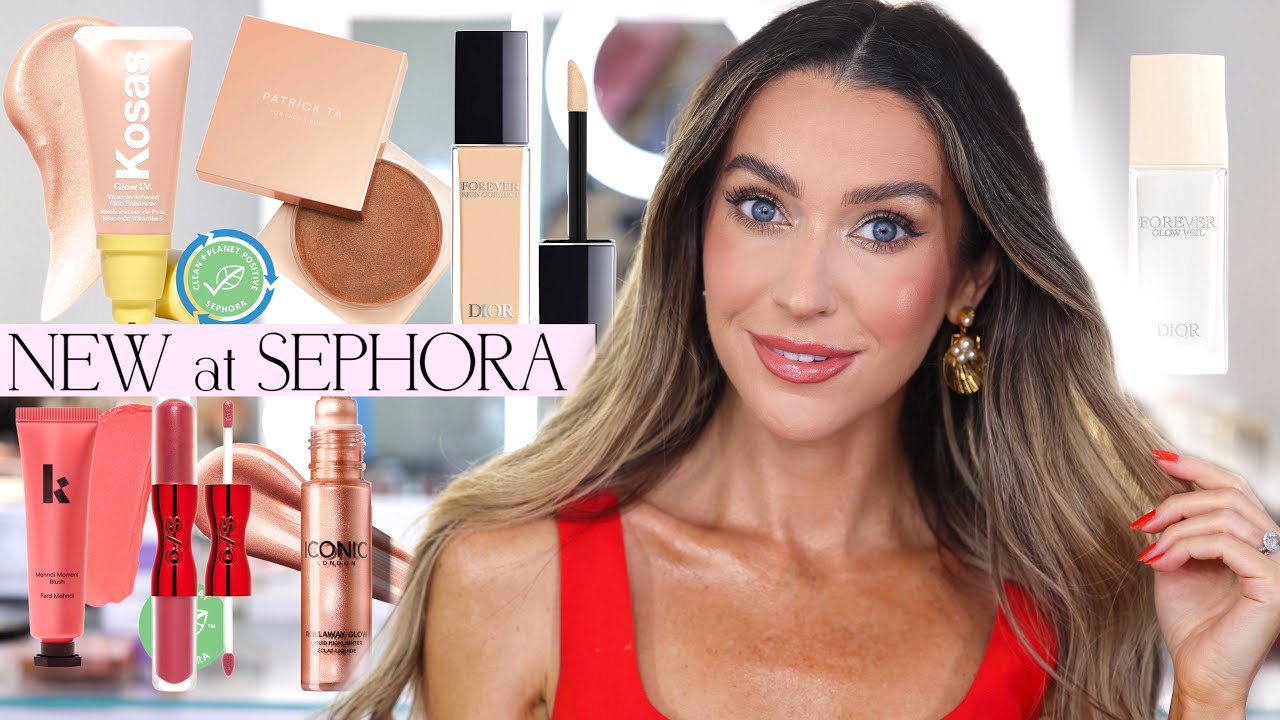GET READY WITH ME FOR DATE NIGHT USING NEW MAKEUP FROM SEPHORA! 💄