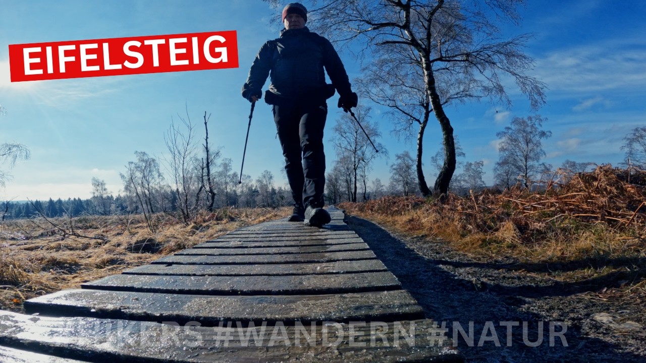 **Zurück auf dem Eifelsteig – Sonne, Kälte und ein unerwarteter Absturz**