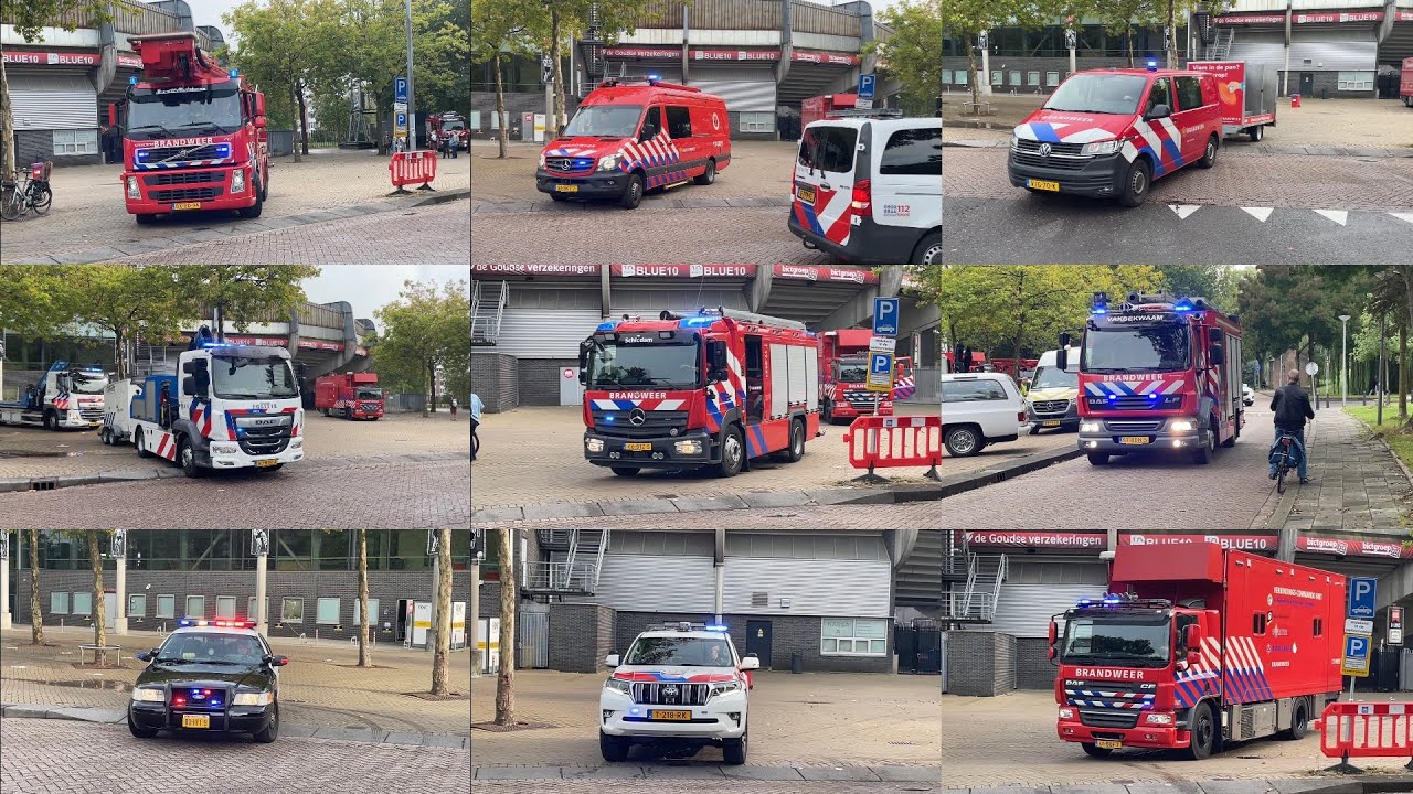 #317 [VEILIGHEIDSDAG!] Brandweer, Politie, Ambulance en Amerikaanse politie met spoed in Rotterdam!