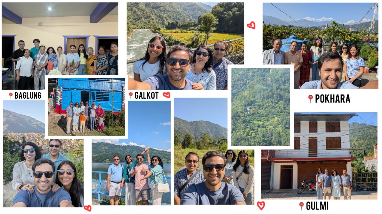 Travel Vlog | Family Trip to Pokhara, Baglung, Gulmi & Galkot