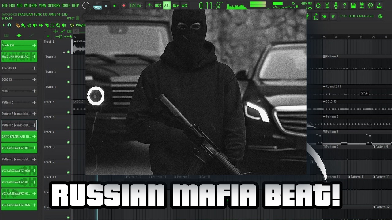 Making a Russian Mafia Type Beat..